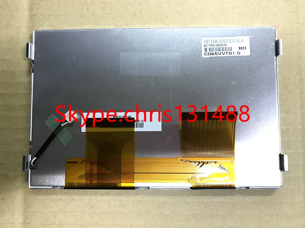 Бесплатная доставка DHL C065VVT01 c065vt01.0 оригинал A + класс 6 5 дюймов ЖК дисплей панель