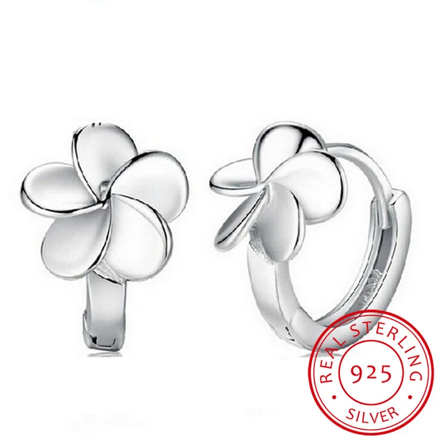 PICCOLO Butterfly Sterling Silver Hoop Earrings | Mimosura Jewellery for  Kids