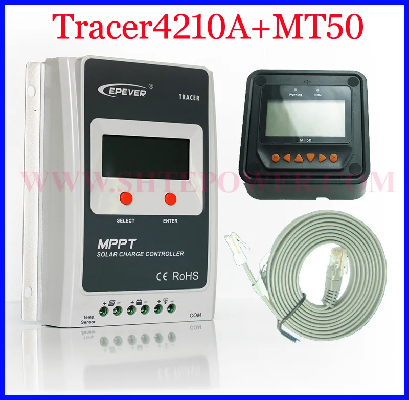 

New Tracer 4210AN Auto Work 12V 24V MPPT Solar Charge Controller 40A