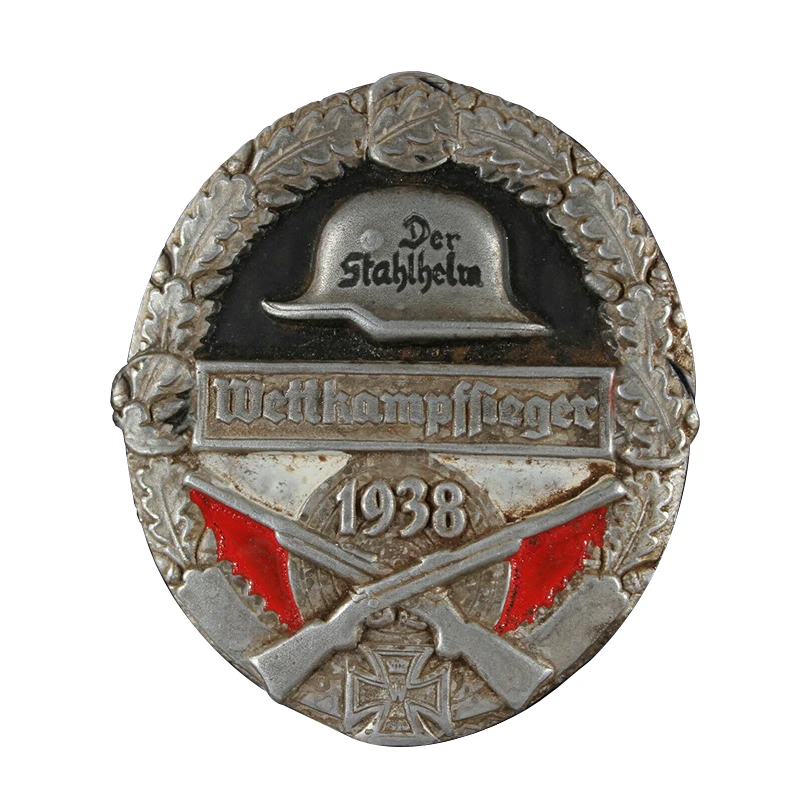 

German World War II 1938 Der Stahlhelm Wetthampffieger Breast Badge