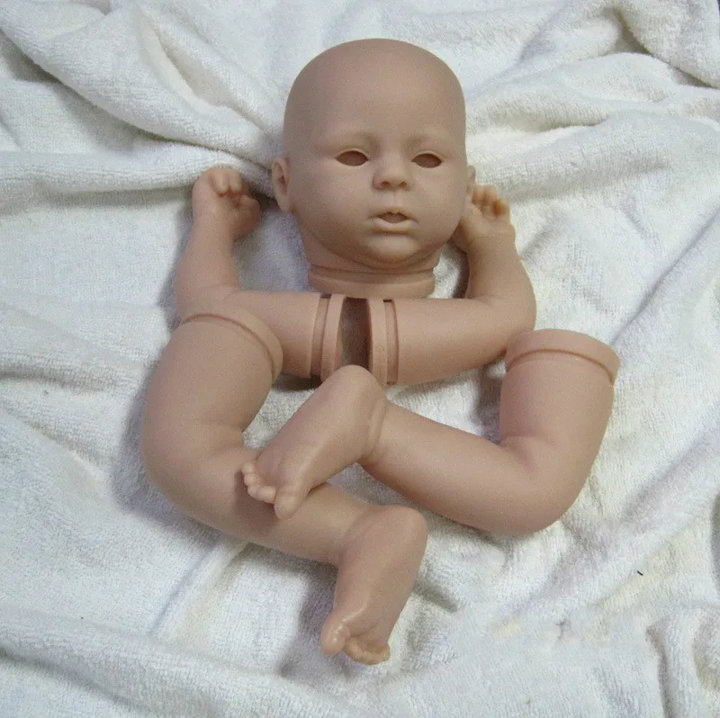 Simulation Silicone Reborn Doll Babies DIY Kits 18inch Kits Doll Kit