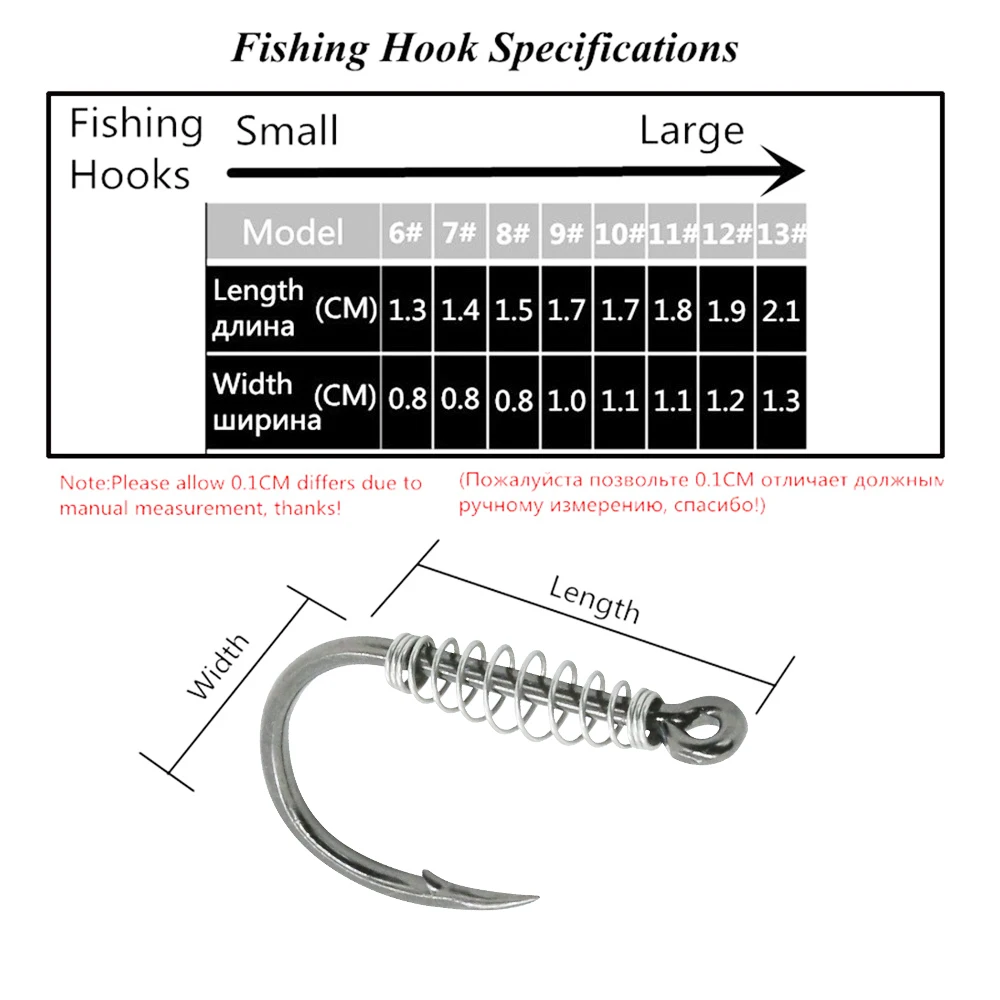 10 шт./лот, прочные высокоуглеродистые пружинные поворотные крючки для ловли нахлыстом с отверстием для рыболовных снастей, аксессуары для спорта на открытом воздухе