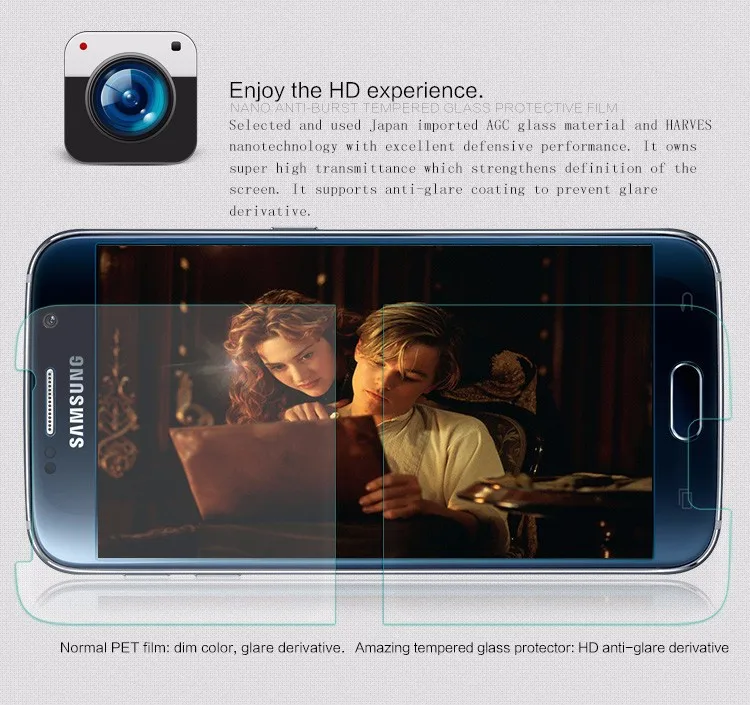 Экран защитная пленка 0,3 мм с уровнем твердости 9 H 25D Передняя Премиум Закаленное Стекло для samsung Galaxy Core Prime LTE G360 G3608 G3609 G360H G361F