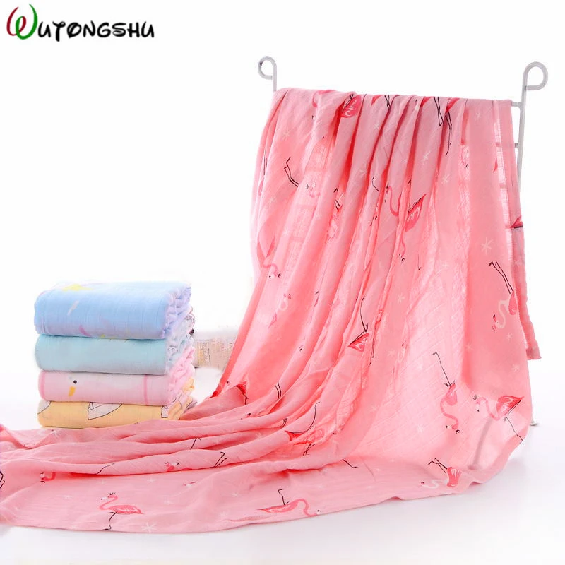 2 шт./упак. бамбуковые хлопковые детские пеленки мягкие простыни для одеяла для новорожденных Детские банные полотенца чехол для коляски