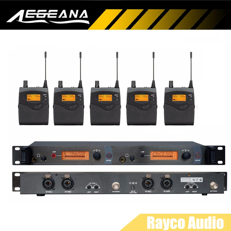 

For Wholesaler! SR2050 Wireless in ear monitor system, sr 2050 iem Personal in-ear stage Monitoring 2 Transmitter 5 Receivers