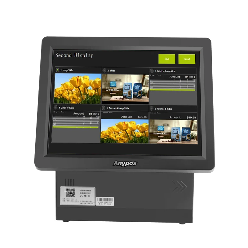 Кассовый аппарат точки продаж pos весь набор биллинга машины цена все в одном|pointing