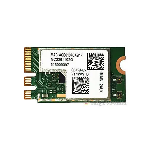 Двухдиапазонная Беспроводная Bluetooth 4 1 карта Qualcomm Atheros QCNFA435 802 11 AC NGFF/M.2 433 Мбит/с для