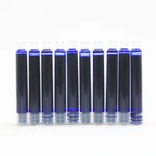 10 шт. синий большой размер чернильный фонтан ручка