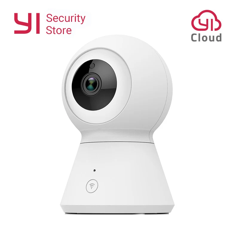 Работает на YI 1080P умная купольная камера WiFi домашняя IP панорамирование/наклон/зум