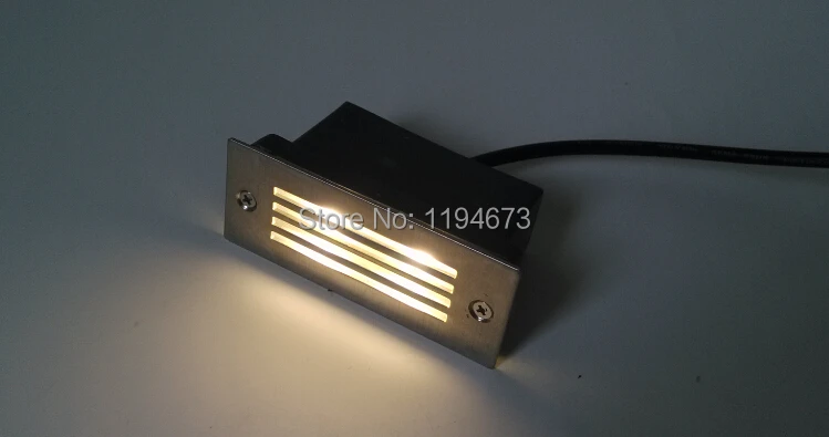 Conduziu a Lâmpada de Parede à Prova Água para a Praça do Jardim Led ao ar Caminho Luzes Livre 4 w Branco Quente-265 v - Dc12v d' Stairway Iluminação Subterrânea Ip68 85 12 Luzes e Iluminação