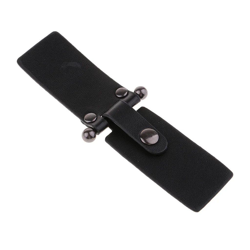 fityle 1 Set Vintage Leather Toggle Buttons for Coat Jacket Duffle Sewing With Snap Buckle