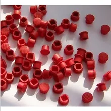 100 шт./лот TrackPoint резиновая Шапки для Lenovo для IBM для ThinkPad для Lenovo Замена