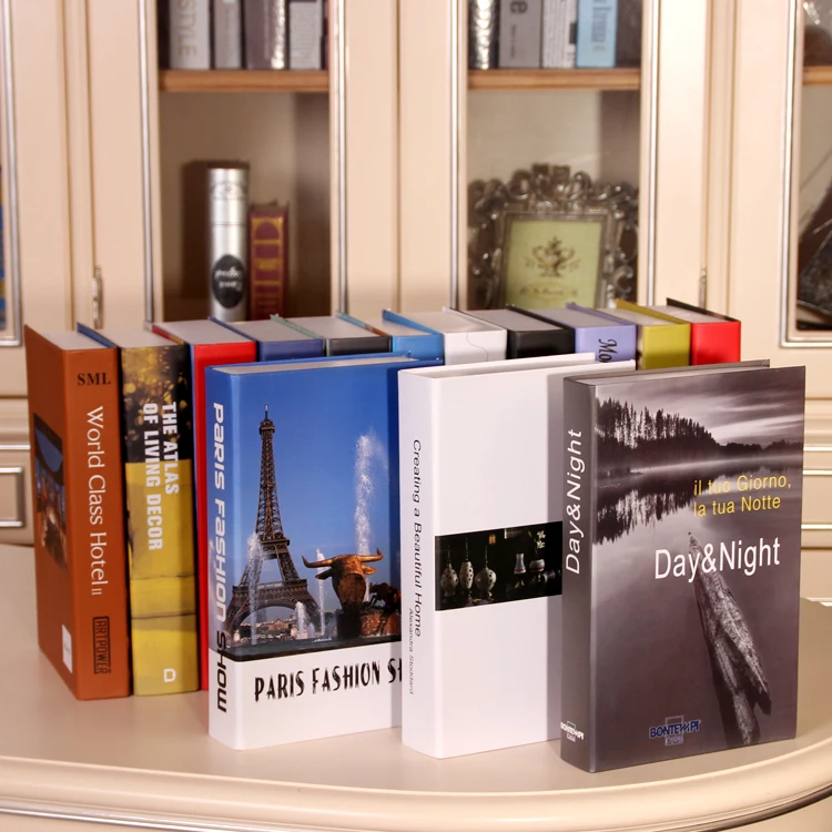 4 قطعة [الأوروبية] مجموعة جينغمى الأمريكية الحديثة الدعائم يموت الشمال الرياح لينة الزخرفية خزانة 1st الحلي محاكاة دراسة كتاب كتاب