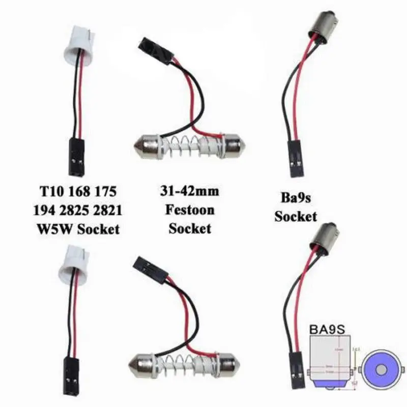 1 шт. большая акция белый T10 36 Smd Cob Led Панель авто Интерьер Чтение карта лампа