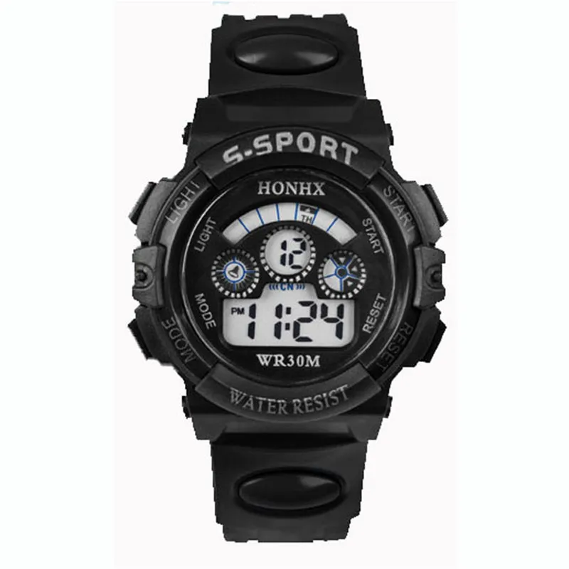digital watch silicone rubber band