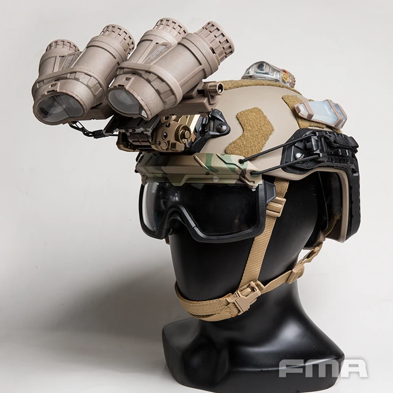 

Tactical Helmet Safety Goggles WHITE Tactical riot goggles FOR all ARC guides with OPS-CORE specs Helmet