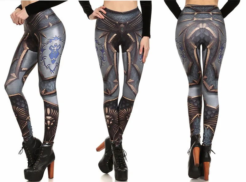 Дизайн WOW The Horde Legins Женские легинсы женские брюки