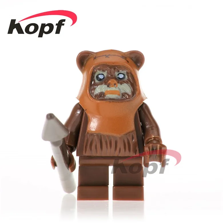20 шт. Wars Chief Chirpa Ewok возвращение модели 10236 Битва за эндор Кирпичи Модель Строительные блоки Детские Подарочные игрушки PG737