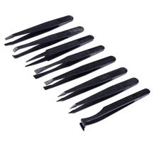 8 шт./лот Precision ESD пинцет Пластик Антистатические Пинцет Pincet Pinzas Electronica Инструменты для ремонта