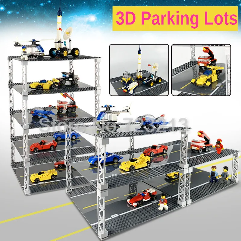 

Road Base Curve Plate Straight Crossroad T-Junction Parking Lots Airport Scene MOC Building Blocks Bsaeplate Model Kits Toys