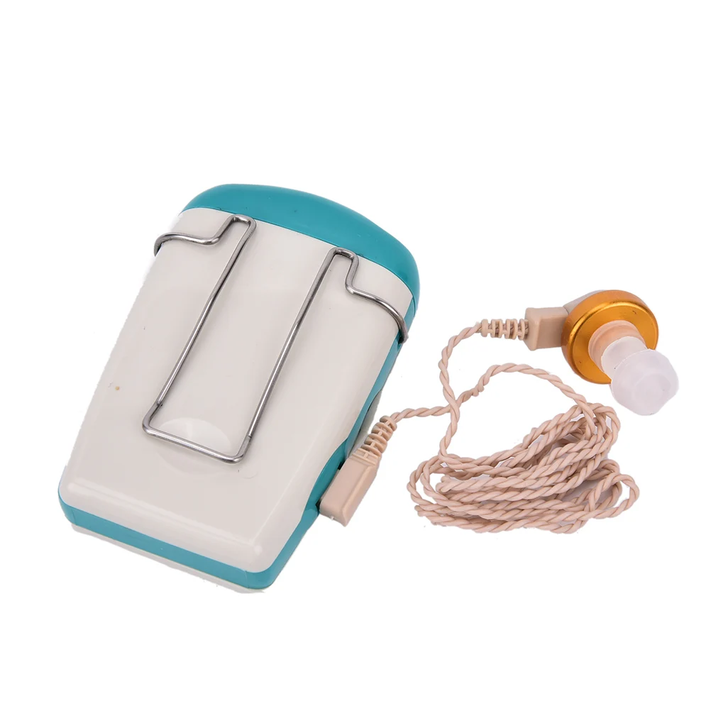F-18 Useful Adjustable Hearing Aid Voice Volume Sound Amplifier for Severe Hearing Loss Hearing Aid Machine with Earplugs