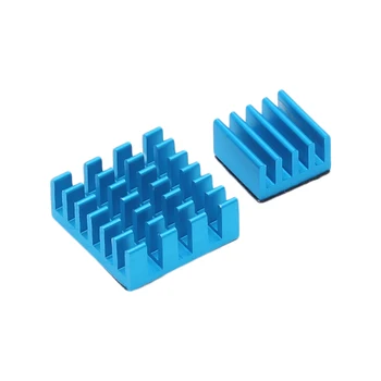 

2Pcs Aluminum Heat Sink Blue Cooling Cooler for Raspberry Pi 2 3 Model B Rpi B+