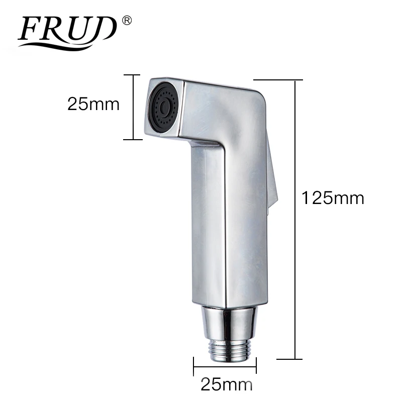 FRUD Portable Head Wash Bidet Faucet Toilet Spray Pet Shower Sprayer Handheld Head Shower ABS Toilet Spray Wsah for Bath FRUD Portable Head Wash Bidet Faucet Toilet Spray Pet Shower Sprayer Handheld Head Shower ABS Toilet Spray Wsah for Bath