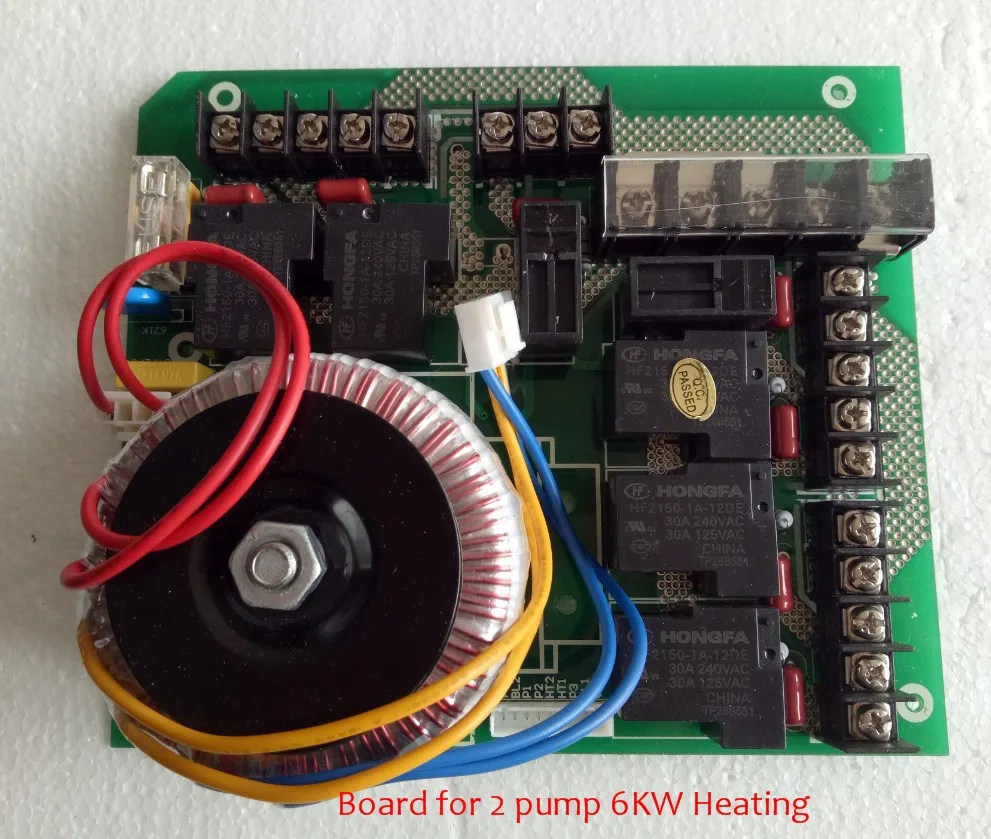Board for 2 pump 6KW Heating  1227001