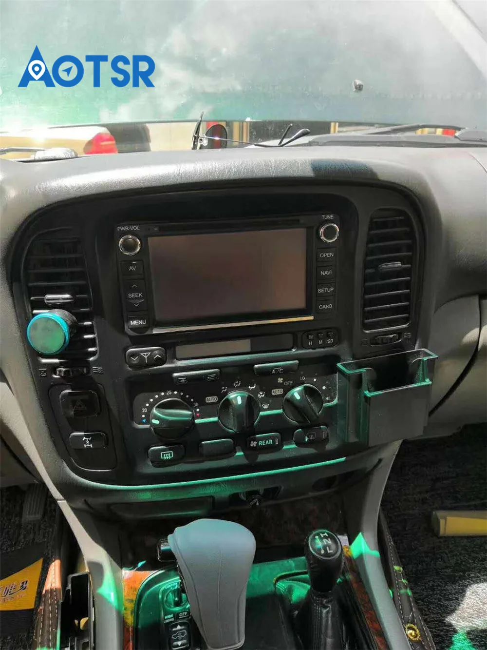 Excellent Android Tesla style Car GPS Navigation For TOYOTA LAND CRUISER LC100 before 2002 headunit multimedia radio no car DVD player IPS 2