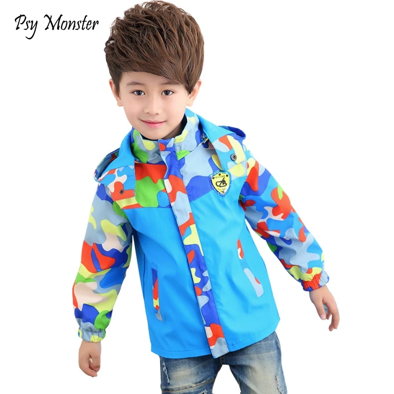 

School Boys Polar Fleece Sporty Bomber Jackets Kids Rainbow Windproof Raincoat Outdoor Mountaineer Windbreakers Tops Coat T10