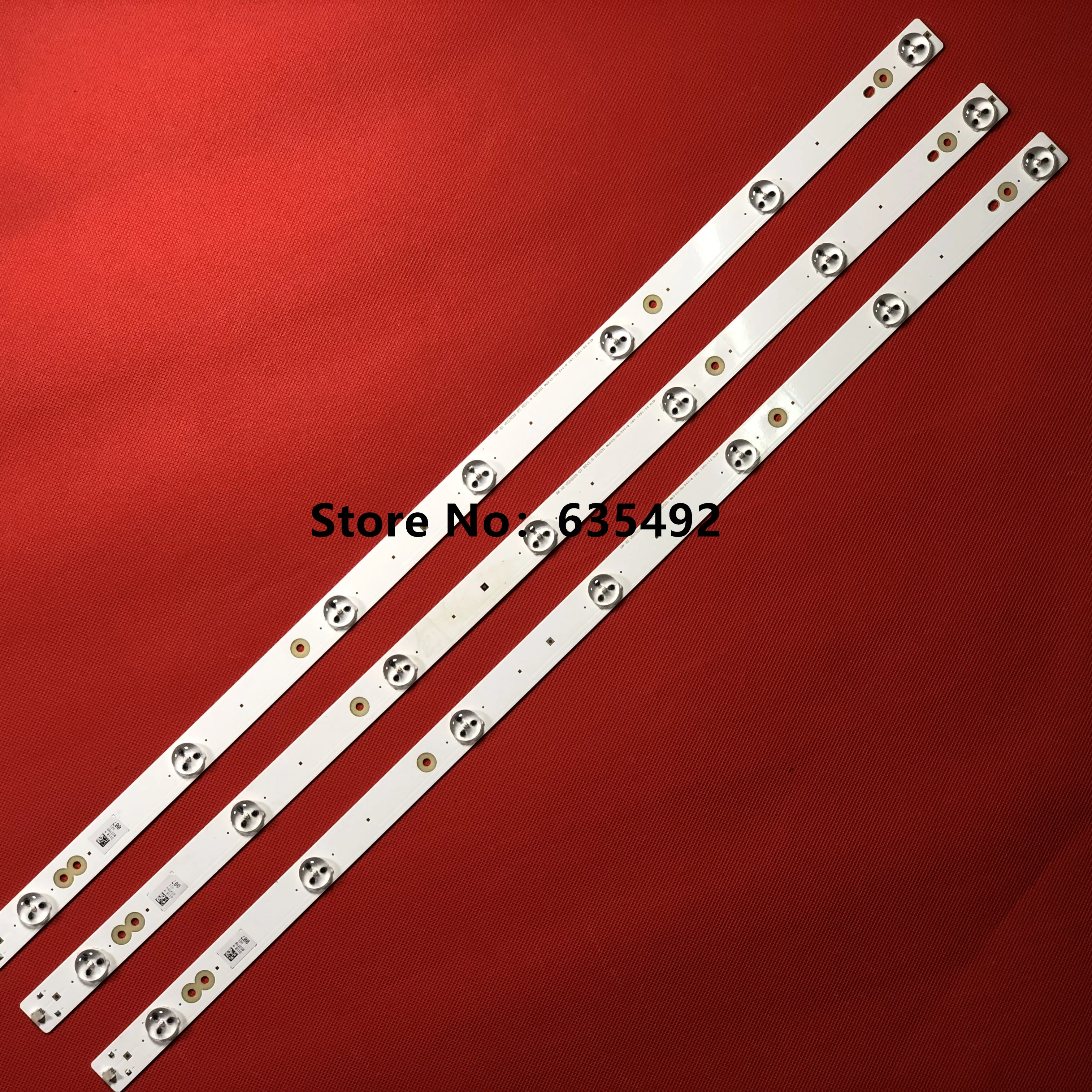 

1set=3Pieces LED Backlight strip 32E360E SW VED3228 07 REV1.0 131031 7lamp