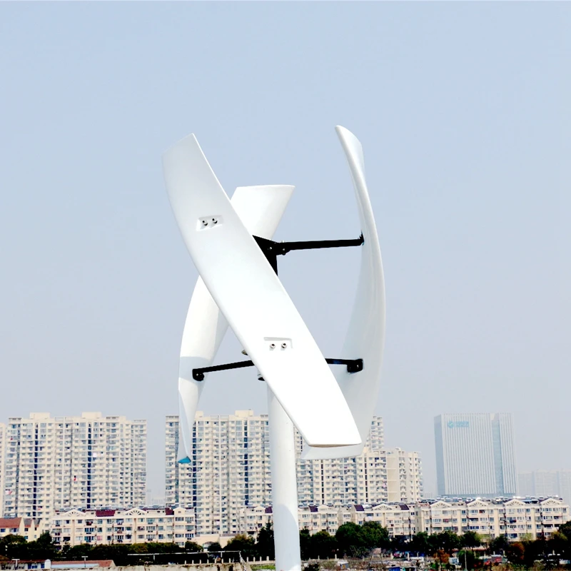 

Free Controller 2019 New Wind Turbine Generator Power Vertical Maglev Coreless 400w 600w