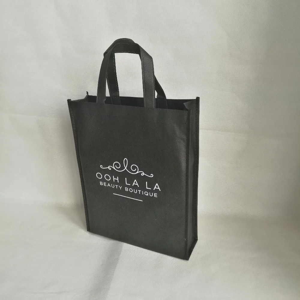 500 шт/партия Пользовательские Женские складные простые Стильные многоразовая сумка для покупок Экологичные большие Доступные нетканые ретикулы продуктовые сумки