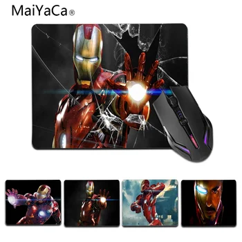 

MaiYaCa New Arrivals Iron man Beautiful Anime Mouse Mat Size for 180x220x2mm and 250x290x2mm Small Mousepad