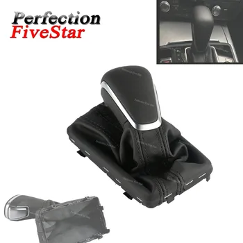 

4G1713139 For Audi NEW A7 A6 PA STYLE C7 2016 2017 2018 Black Gear Shift Knob with Leather Boot Gaiter LHD AT Auto Trans ONLY