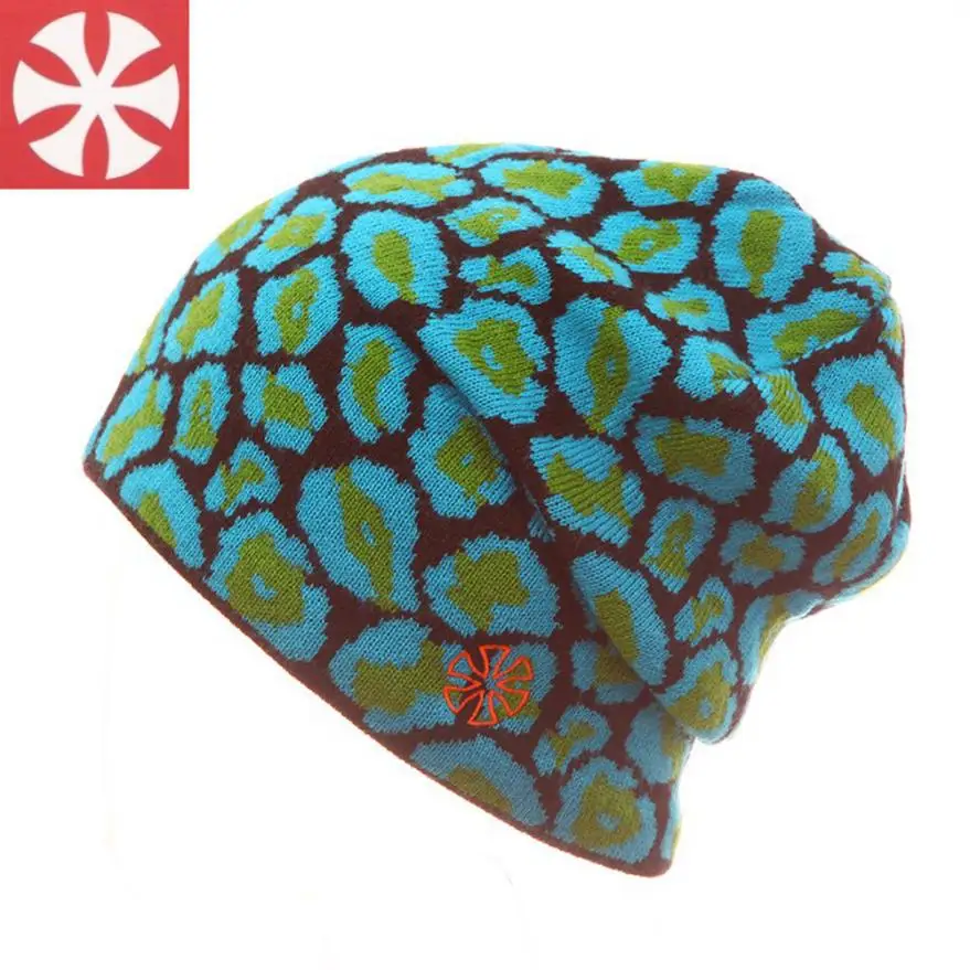 

2016 Hot Warm Winter Women Men Hats Caps Female Male Knit Ski Crochet Slouch Hat Caps Good-looking Sep 16