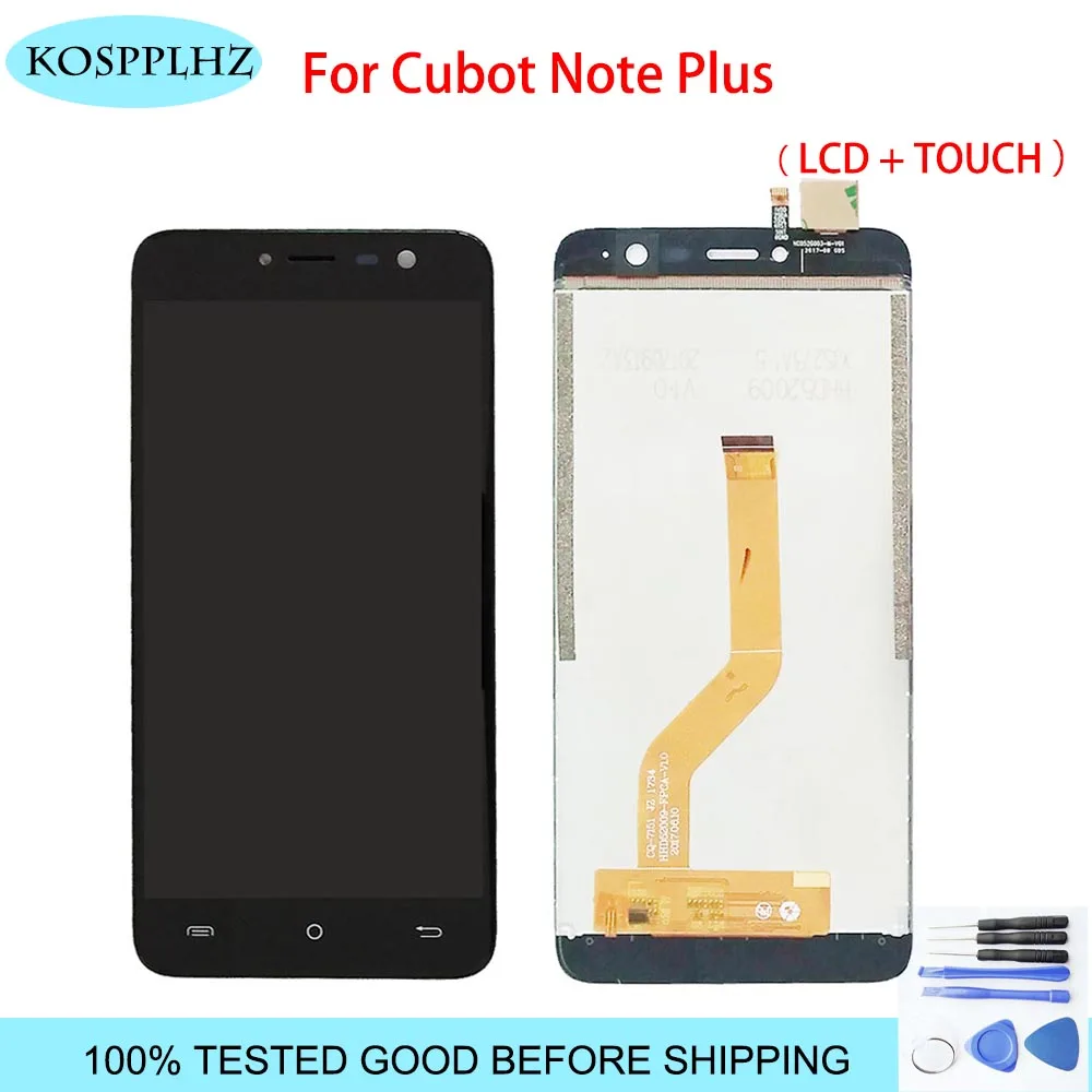 

For Cubot note plus LCD Display And Touch Screen assembly Repair Parts 5.2 Inch Replacement For Cubot noteplus +Tools