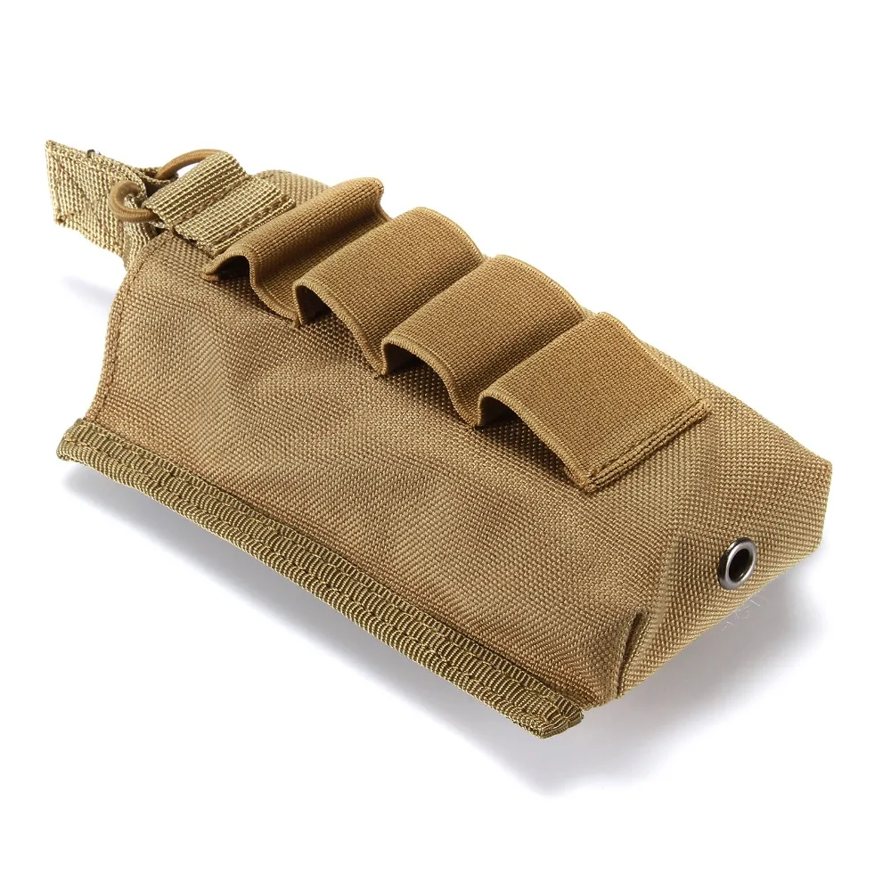 4 отверстия охотничий Многофункциональный тактический molle Сумка поясная сумка мини-пуля Сумка CS страйкбол тактический molle жилет вложение посылка