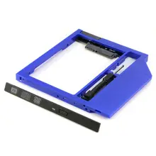 Ноутбук SATA3 2nd HDD Caddy Универсальный 9,5 мм CD DVD Оптический отсек жесткого диска адаптер для 2,5 дюймов SATA чехол для SSD, HDD