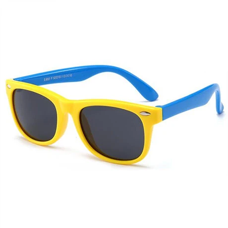 RHAMAI/Новые поляризованные солнцезащитные очки для детей, мальчиков и девочек, модные солнцезащитные очки для младенцев, UV400 очки, детские очки Gafas Infantil - Цвет линз: RD802-13