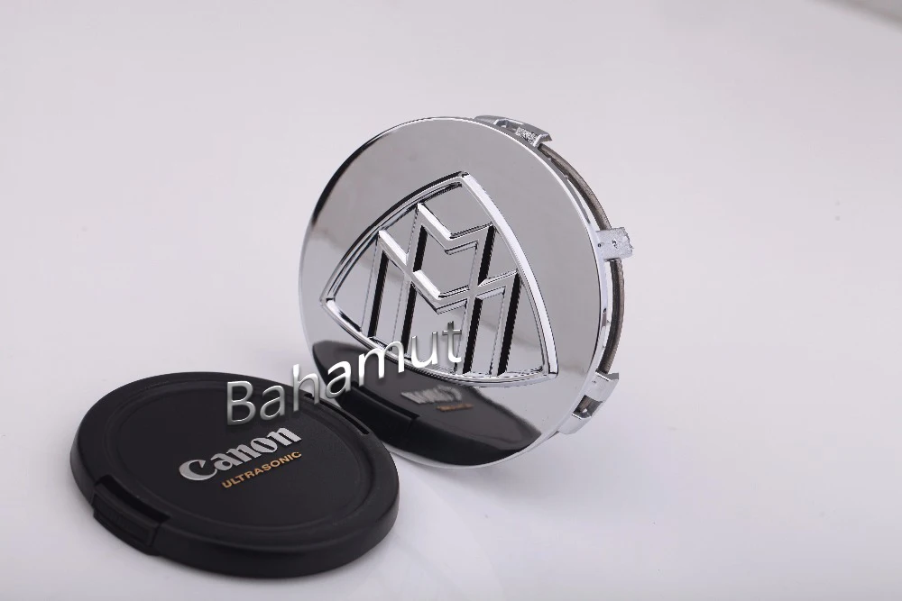 FREE SHIPMENT OEM Factory Chrome Logo MAYBACH 75MM diameter Wheel