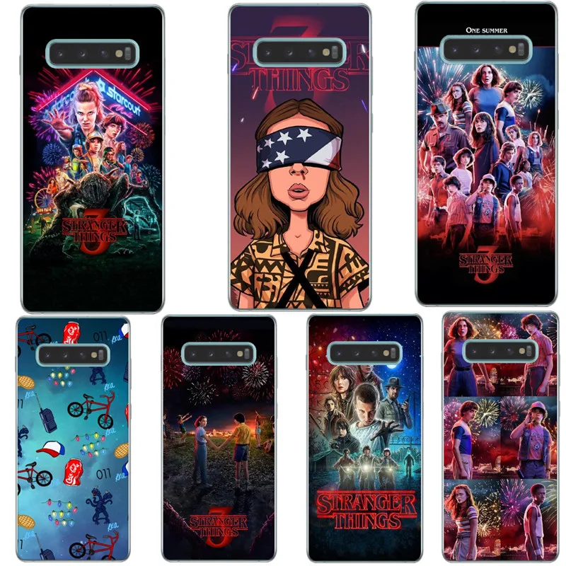 

stranger things season 3 Case Silicone Soft Phone Case For Samsung Galaxy S10 Plus S10 Lite S10e S6 S7 Edge S8 S9 Plus Case Capa