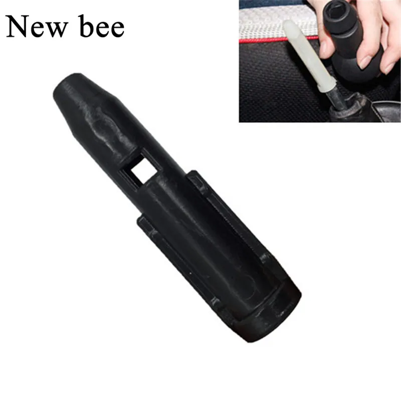 

Newbee ABS Gear Shift Knob Sleeve Adapter Lever For Peugeot 106 206 307 308 2008 3008 508 207 306 Citroen C3 C4 C5 SAXO C1 C2