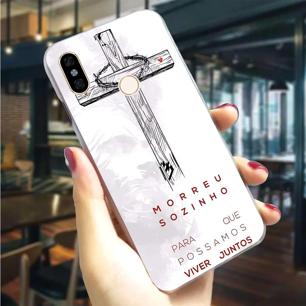 

Plastic Phone Case for Xiaomi Redmi Note 4 4X Bible Jesus Christ Cover for Redmi Note 6 Pro Cases 5 4A 5 Plus 5A Prime 4X 6A