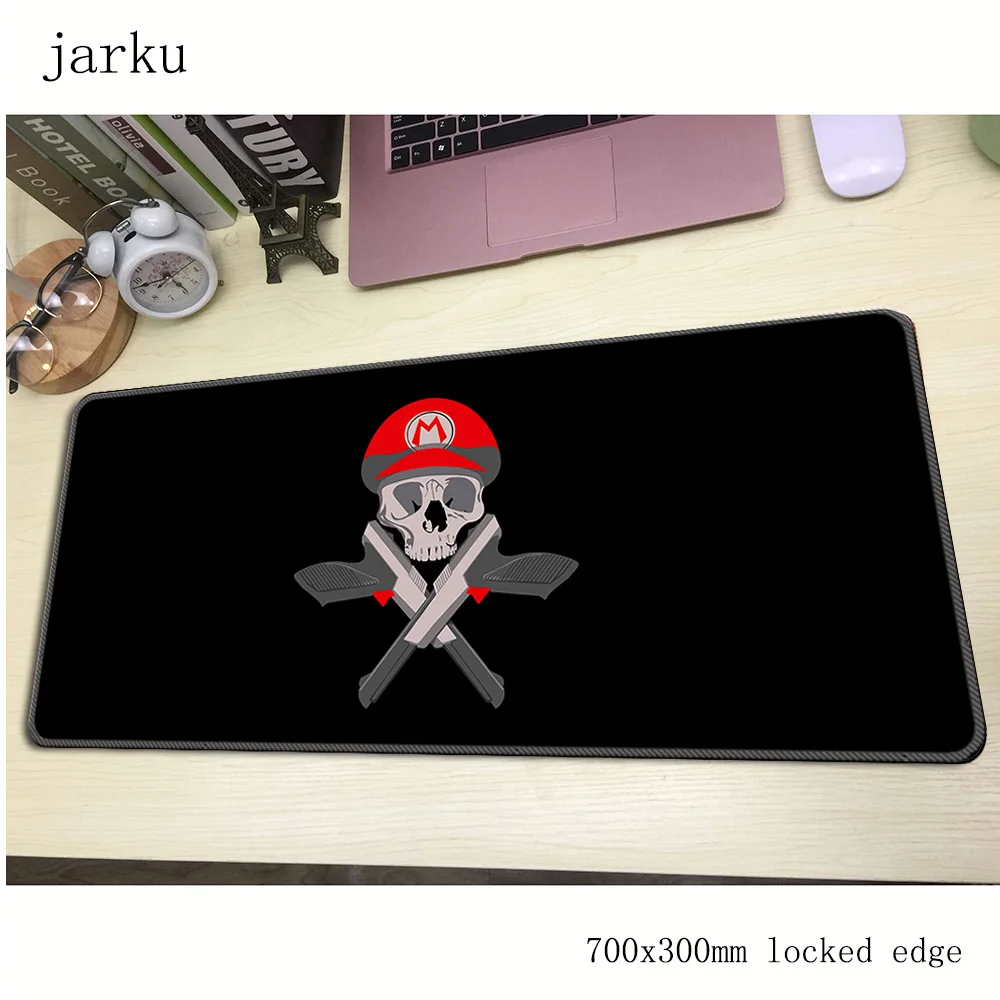 Коврик для мыши mario игровой коврик notbook компьютерный 700x300 мм большой геймер