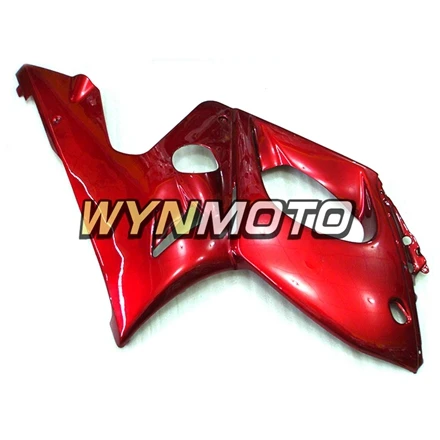 Полный инъекции пластмассы ABS Обтекатели для Yamaha YZF600R Thundercat Год 1997-2007 мотоцикл обтекатель комплект красный жемчуг капоты