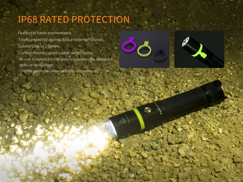 Fenix UC30 2017 Micro USB Rechargeable Flashlight (10)