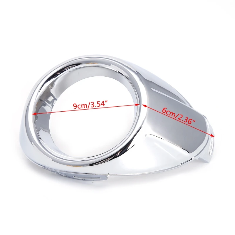 2 Pcs ABS Chrome Car Front Fog Light Lamp Cover Trim For Ford Focus 3 MK3 2012 2013 for car accessories 2 Pcs ABS Chrome Car Front Fog Light Lamp Cover Trim For Ford Focus 3 MK3 2012 2013 for car accessories