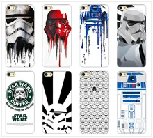 R2D2 Star Wars Coffee Stormtrooper Back Phone Case Cover For iPhone 4 4S 5 5S