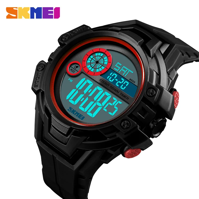 

SKEMI Outdoor Sport Watch Men Electronic Digital Wristwatches Men's Watches Alarm Clock Military montre homme relogio masculino